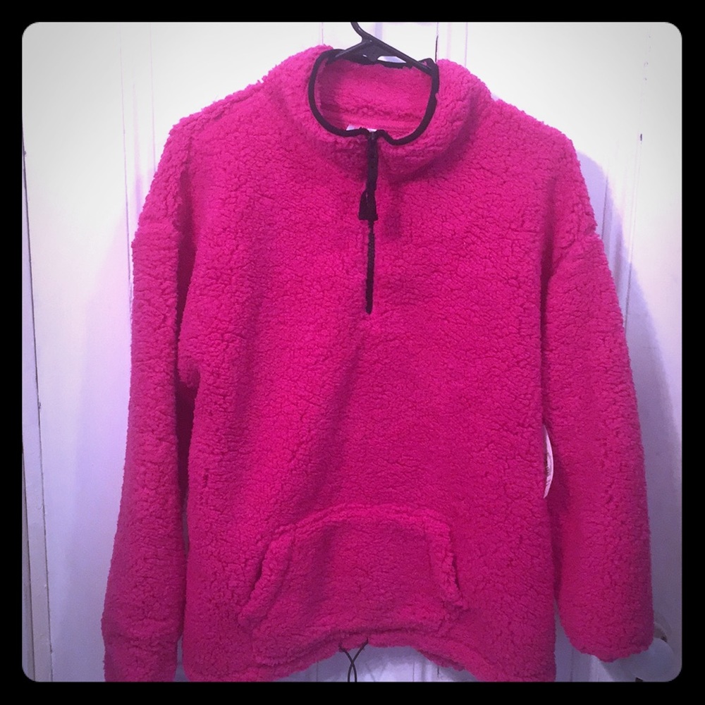 Super soft pink pullover